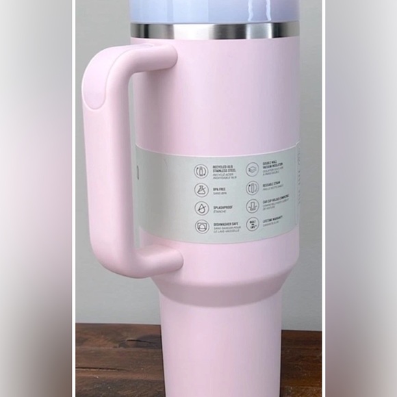 Stanley 40 oz Stainless Steel H2.0 Flowstate Quencher Tumbler Bloom Rare NEW Box - Picture 3 of 8